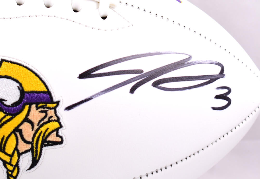 Jordan Addison Justin Jefferson Autographed Minnesota Vikings F/S Spee –  The Jersey Source