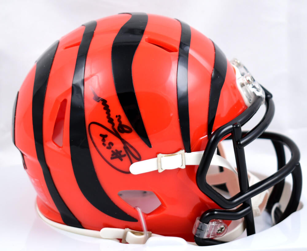 Joseph Ossai Autographed Cincinnati Bengals Speed Mini Helmet