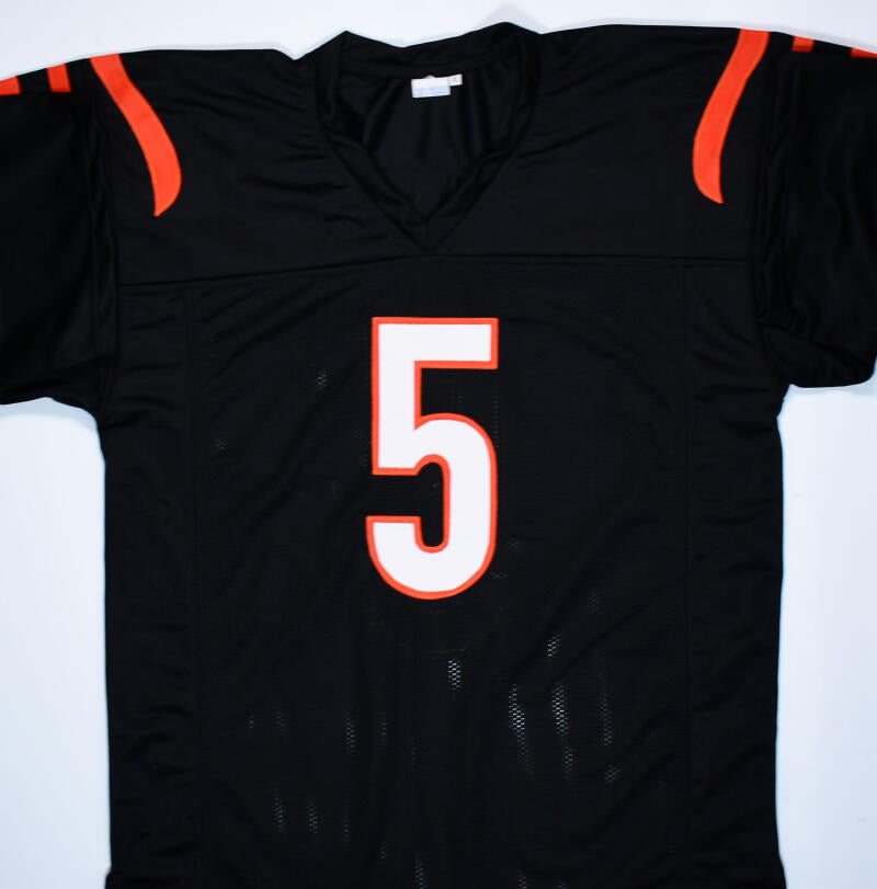 Tee Higgins Autographed Black Pro Style Jersey-Beckett W Hologram *5 – The  Jersey Source