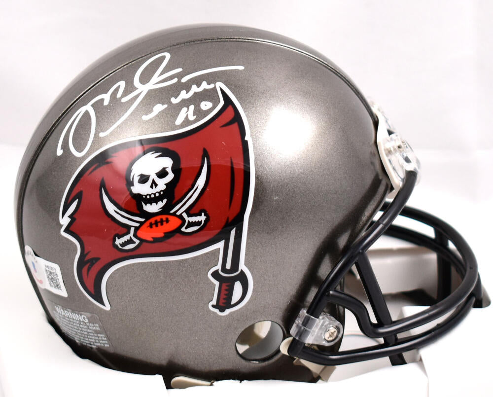 Mike Alstott Autographed Tampa Bay Buccaneers 97-13 Mini Helmet- Becke –  The Jersey Source