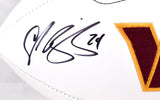 Champ Bailey Autographed Washington Commanders Logo Football-Beckett W Hologram *Black Image 2