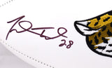 Fred Taylor Autographed Jacksonville Jaguars Logo Football - Beckett W Hologram *Black Image 2