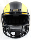Kurt Warner Autographed Rams F/S Eclipse Speed Helmet- Beckett W Hologram *Black Image 4