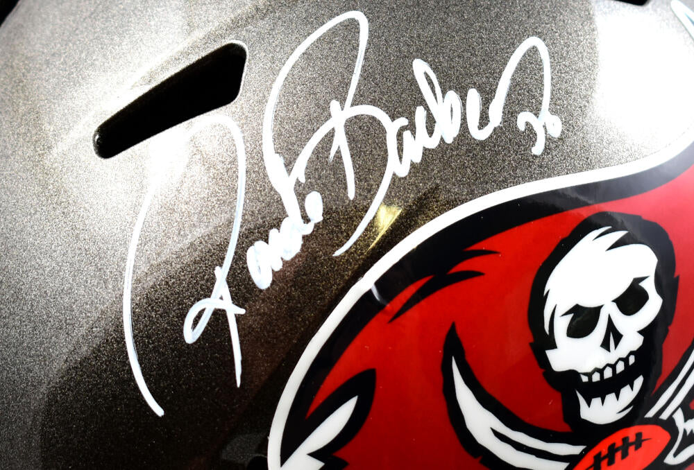 Ronde Barber Autographed Tampa Bay Buccaneers Salute to Service