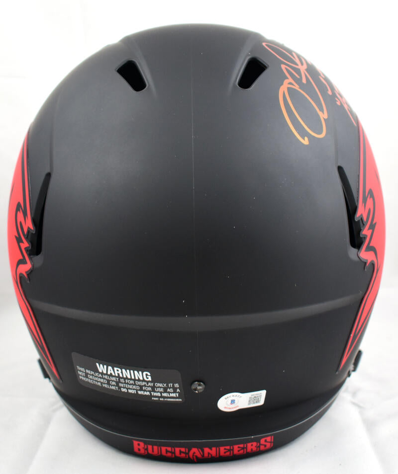 Mike Alstott Autographed Buccaneers F/S Eclipse Speed Helmet w/A-Train – The  Jersey Source