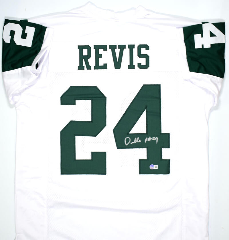 NFL New York Jets Darrelle Revis Replica WhiteJersey 