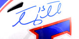 Tim Tebow Autographed Florida Gators F/S White Alt Speed Helmet - Beckett W Hologram *Blue Image 2
