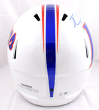 Tim Tebow Autographed Florida Gators F/S White Alt Speed Helmet - Beckett W Hologram *Blue Image 3