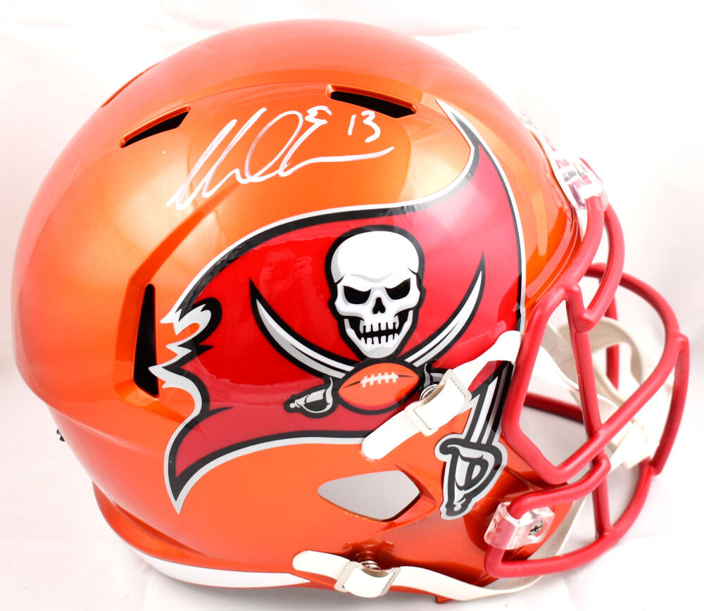 Mike Evans Autographed Tampa Bay Buccaneers F/S Speed Authentic