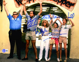 Chevy Chase Anthony Michael Hall Dana Barron Beverly D' Angelo Autographed 11X14 Vacation Photo #1-Beckett W Hologram Image 1