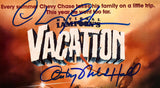 Chevy Chase Anthony Michael Hall Dana Barron Beverly D' Angelo Autographed 18X12 Vacation Photo -Beckett W Hologram Image 3