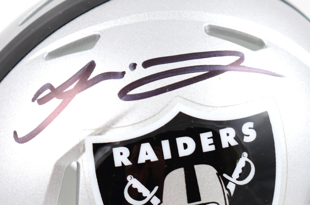 Oakland Raiders Speed Mini Helmet