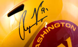 Ryan Kerrigan Autographed Washington Football Team F/S Flash Speed Helmet-Beckett W Hologram *Black Image 2