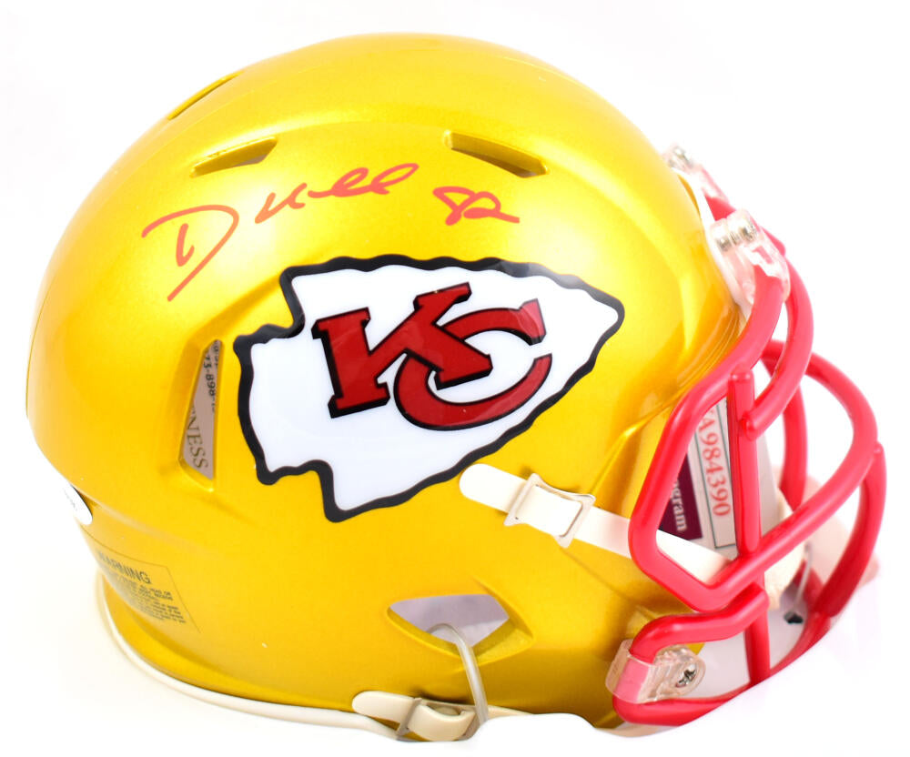 Dante Hall Autographed/Signed Jersey JSA Sticker Kansas City