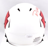Dante Hall Autographed Kansas City Chiefs Lunar Speed Mini Helmet- JSA W *Red Image 3