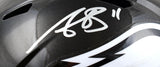A.J. Brown Autographed Philadelphia Eagles F/S Alternative 2022 Speed Helmet- Beckett W Hologram *Silver Image 2
