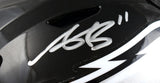 A.J. Brown Autographed Eagles F/S Alternative 2022 Speed Flex Helmet- Beckett W Hologram *Silver Image 2
