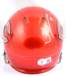 Tremaine Edmunds Autographed Chicago Bears Flash Speed Mini Helmet-Beckett W Hologram *White Image 3