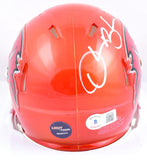 Derrick Brooks Autographed Buccaneers Flash Speed Mini Helmet-Beckett W Hologram *White Image 3