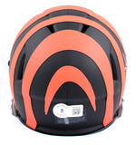 Chad Johnson Autographed Cincinnati Bengals Eclipse Speed Mini Helmet-Beckett W Hologram *Orange Image 3