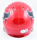 Christian Harris Autographed Houston Texans Flash Speed Mini Helmet-Beckett W Hologram *Silver Image 3