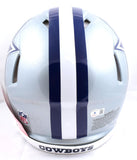 Roger Staubach Autographed Dallas Cowboys F/S Speed Authentic Helmet w/HOF - Beckett W Hologram *Black  Image 3