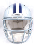 Roger Staubach Autographed Dallas Cowboys F/S Speed Authentic Helmet w/HOF - Beckett W Hologram *Black  Image 4