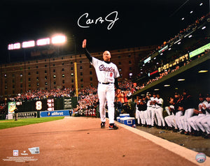 Cal Ripken Jr Autographed Baltimore Orioles 16x20 Waving Photo- Fanatics *White Image 1
