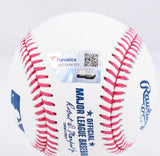 Ozzie Smith Autographed Rawlings OML Baseball w/HOF - Fanatics *Blue Image 2