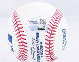 Johnny Bench Autographed Rawlings OML Baseball  - Fanatics *Blue Image 2