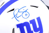 Phil Simms Autographed New York Giants Lunar Speed Mini Helmet - Beckett W Hologram *Blue Image 2