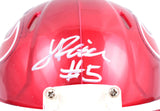 Jalen Pitre Autographed Houston Texans Flash Speed Mini Helmet-Beckett W Hologram *White Image 3