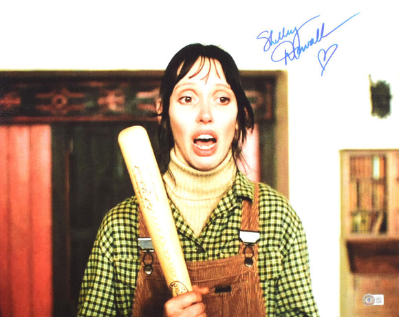 Shelley Duvall Autographed The Shining 16x20 Close Up Photo- Beckett Hologram *Blue Image 1