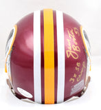 Jeff Bostic Autographed Washington Mini Helmet w/3x SB Champ- JSA W *GOLD Image 3