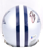Emmitt Smith Autographed Dallas Cowboys Mini Helmet-Beckett W *Black Back Image 3