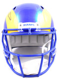 Aaron Donald Autographed Los Angeles Rams F/S Speed Helmet - Beckett W Hologram *Black Image 3
