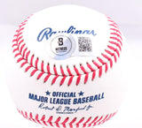 Bernie Williams Autographed Rawlings OML Baseball w/ Bernie Baseball - Beckett W Hologram *Blue Image 3