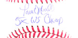 Paul O'Neill Autographed Rawlings OML Baseball w/ 3 Inscriptions - Beckett W Hologram *Blue Image 2