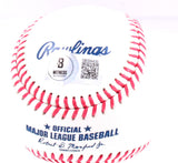 Johnny Damon Autographed Rawlings OML Baseball - Beckett W Hologram *Blue Image 3
