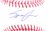 Spencer Jones Autographed Rawlings OML Baseball - Fanatics *Blue Image 2
