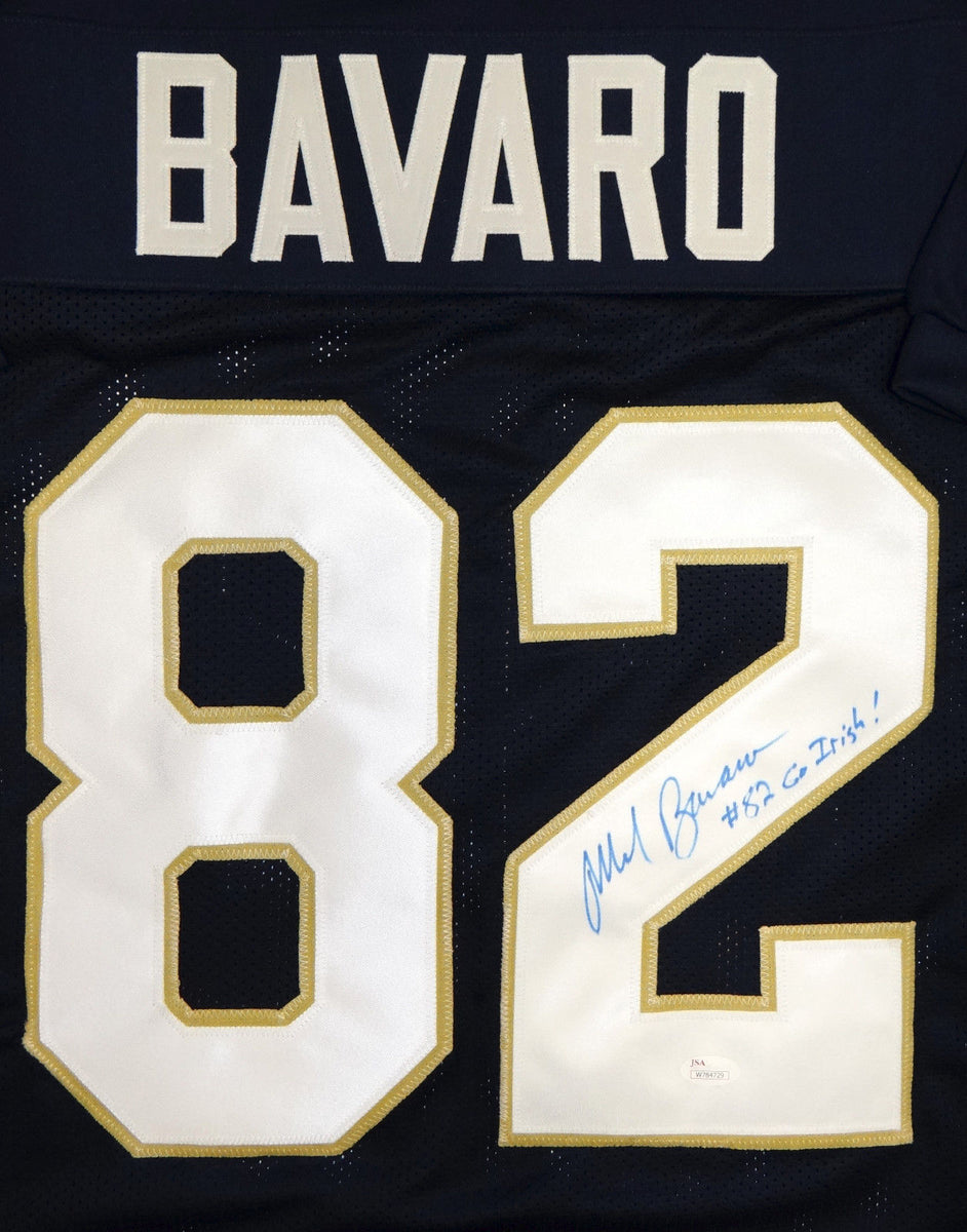 Mark Bavaro Autographed Blue College Style Jersey W/ Go Irish - JSA W – The  Jersey Source