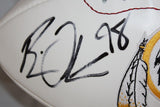 Brian Orakpo Autographed Washington Redskins Logo Football- JSA Authenticated