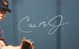 Cal Ripken Jr Autographed Orioles 16x20 Fielding Photo- JSA W Auth *Silver