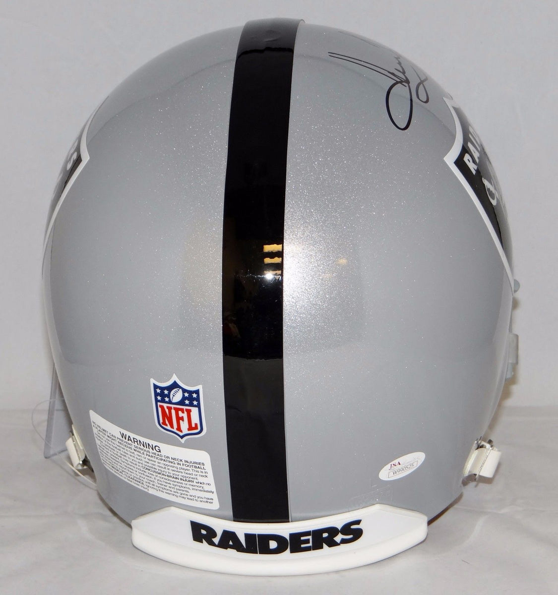 Howie Long Autographed F/S Oakland Raiders w/ HOF ProLine Helmet- JSA – The  Jersey Source