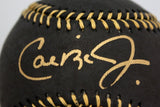 Cal Ripken Jr Autographed Black Rawlings OML Baseball- JSA W Authenticated