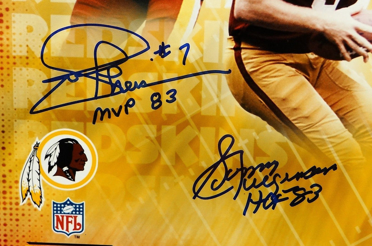 Quarterback Legends Autographed 16x20 Washington Redskins Photo- JSA W –  The Jersey Source