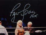 Ric Flair Autographed 16x20 In Ring Photo with Insc- JSA Auth *White
