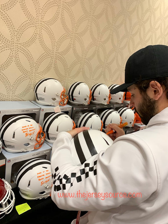 Baker Mayfield Signing Feb 11, 2020