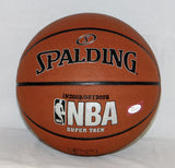 Earl Monroe Autographed NBA Spalding Basketball With HOF and JSA W Authenticated Image 3