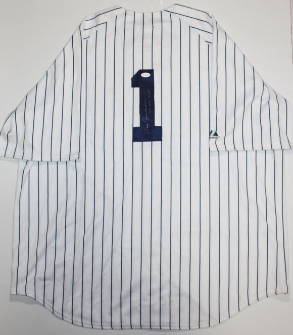 Bobby Richardson Autographed P/S Yankees Majestic Jersey WS MVP- JSA W Auth Image 1